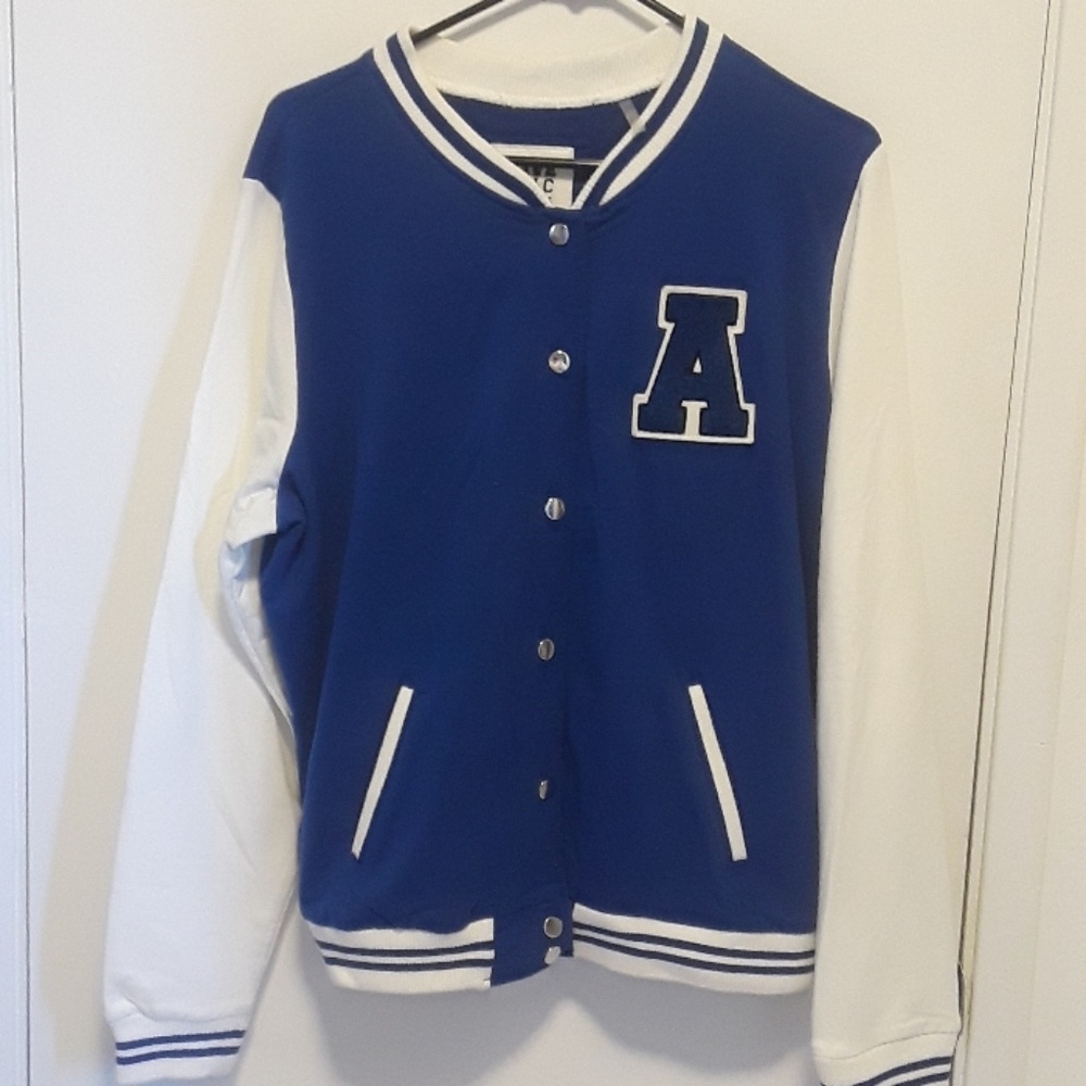 Women’s Letter Men Style Jacket Sz.3x